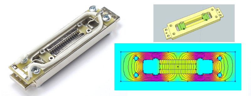 RE-323 DIY Ribbon Mic Kit Motor Magnetic Model