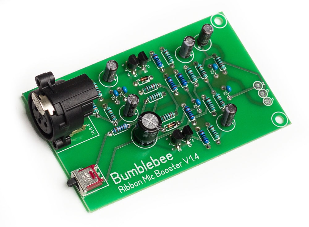 Bb-P26 Ribbon Mic Booster DIY Cloudlifter Kit PCB