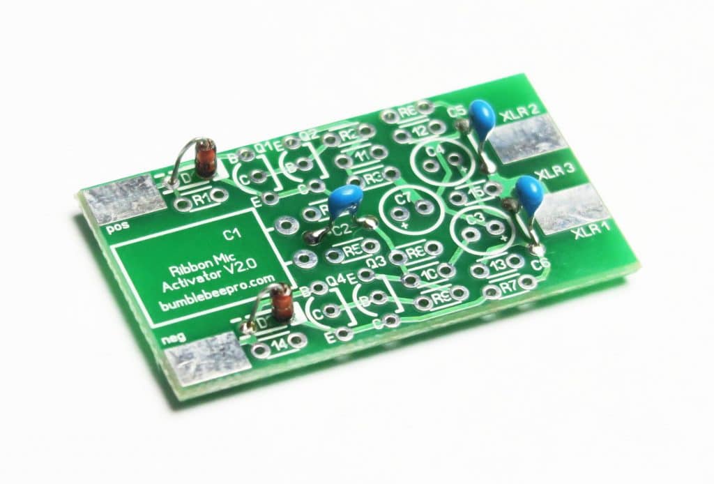 BbA20 Ribbon Mic Activator DIY Kit Assembly Manual Bumblebee Pro