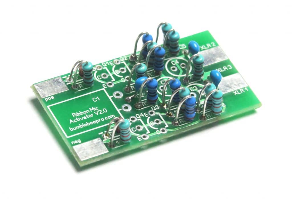 DIY Ribbon Mic Activator Kit Assembly Manual - Resistors