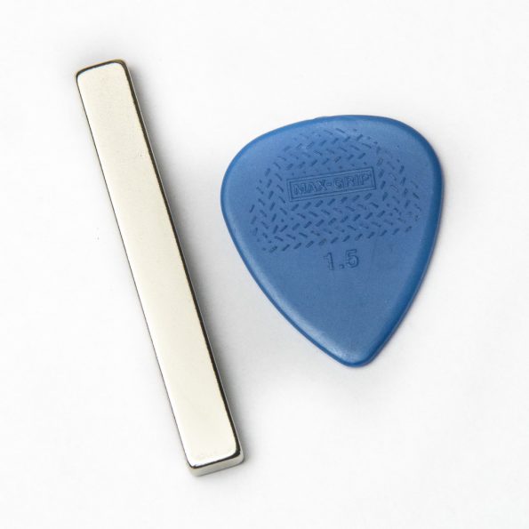 Neodymium Magnet for DIY Ribbon Mic, 2" x 1/4" x 1/8"