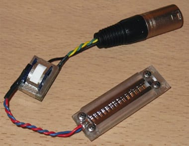 DIY Ribbon Microphone - Fully Functional Assembly