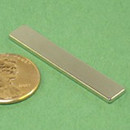 1 1/2" x 1/4" x 1/16" NdFeB bar magnet for diy ribbon microphones
