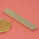 1 1/2" x 1/4" x 1/8" NdFeB bar magnet for diy ribbon microphones