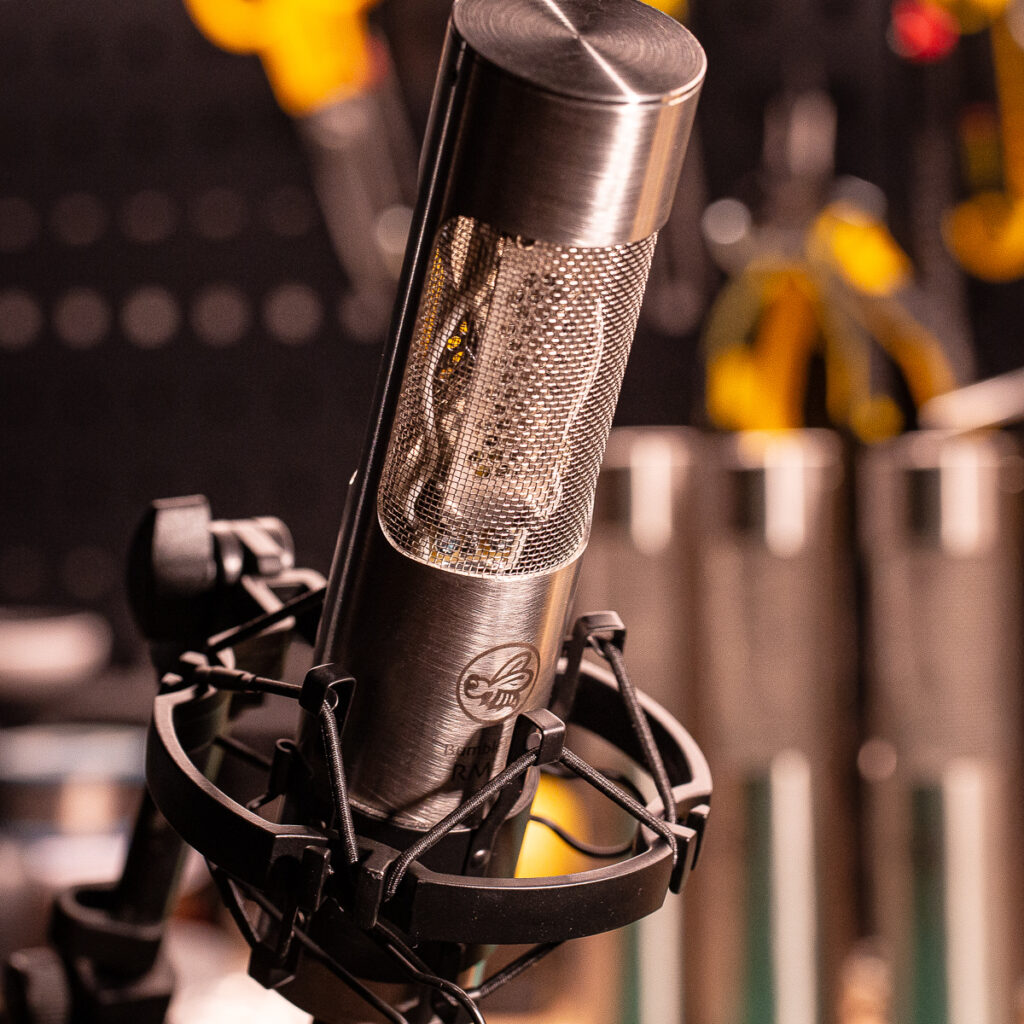 Bumblebee RM-8 DIY Ribbon Microphone in Laboratory
